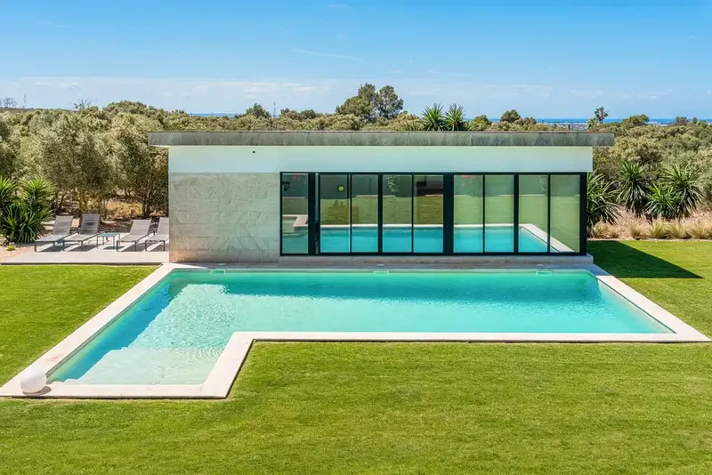 Modern luxury finca for sale in Sa Cabaneta offers exclusive lifestyle, contemporary design, privacy and facilities — photo 3