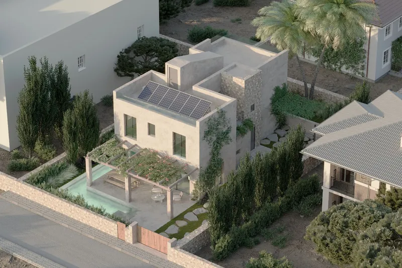 Modern new-build villa with pool and panoramic views in Colonia de Sant Pere — photo 3