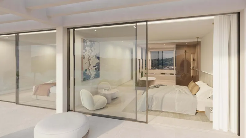 Stylish villa with sea views in Camp de Mar — photo 8