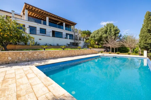 Exclusive villa with panoramic views for sale in Esporles, Mallorca — photo 3