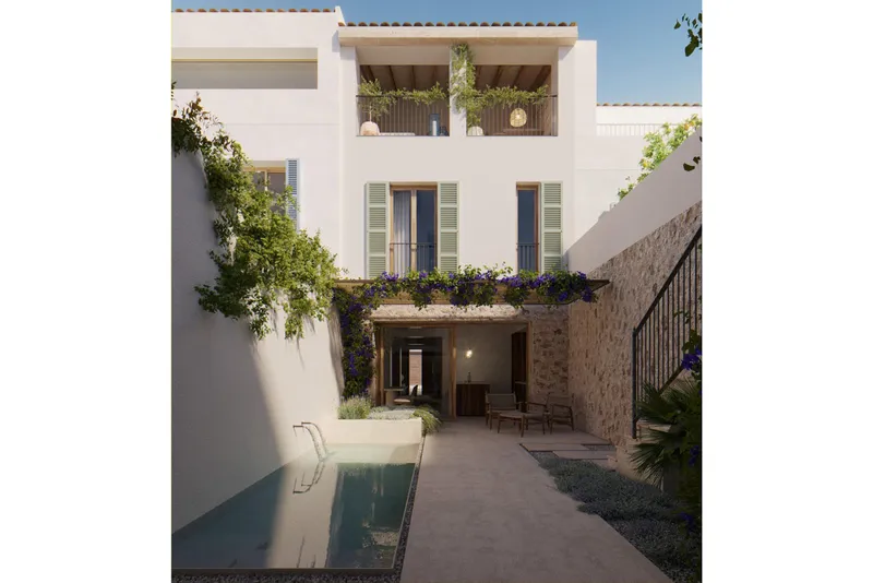 Townhouse in Arta - Covered terrace with beautiful views — photo 9