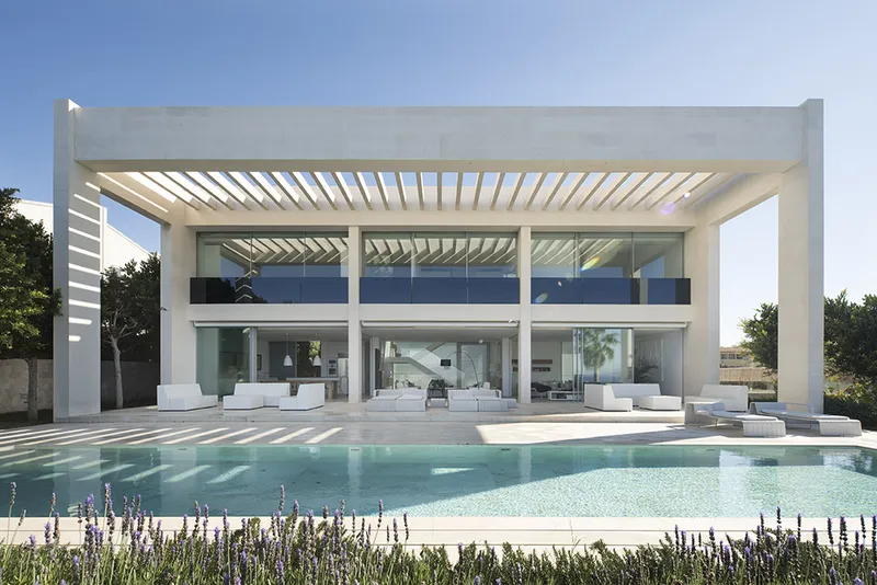Short-term rental: Exclusive designer villa with sea views in Son Veri Nou - Marcel Remus Real Estate — photo 1