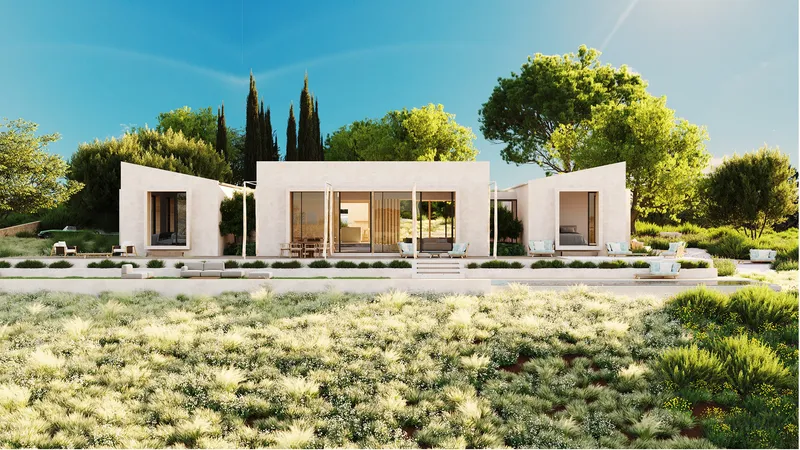 Building plot for sale in Lloret de Vistalegre with license and project for a new build finca — photo 1