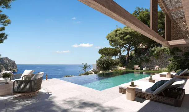 South facing plot with spectacular sea views in Puerto de Andratx — photo 4