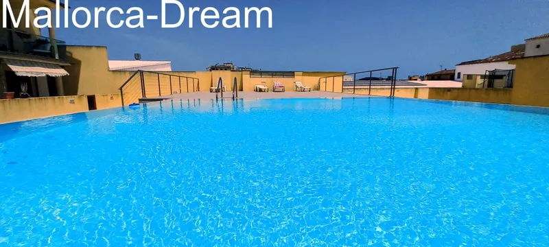 Manacor: Penthouse on three levels with roof terrace, pool, two underground parking spaces, storage room, and panoramic views over Manacor — photo 1