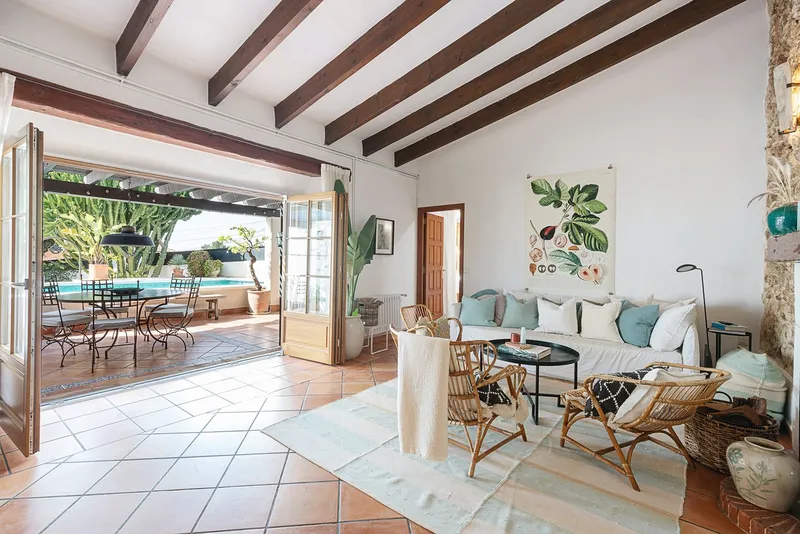 Townhouse with pool, garden and large terraces in Son Espanyolet — photo 6