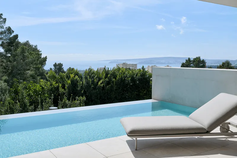 Villa with pool and sea views in Portals Nous — photo 1