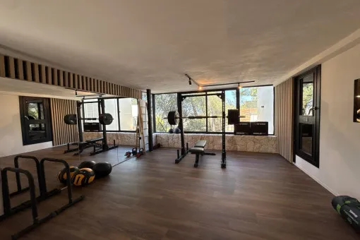 Cas Català, exclusive villa in Cas Català with sea views, pool, cinema and gym — photo 9