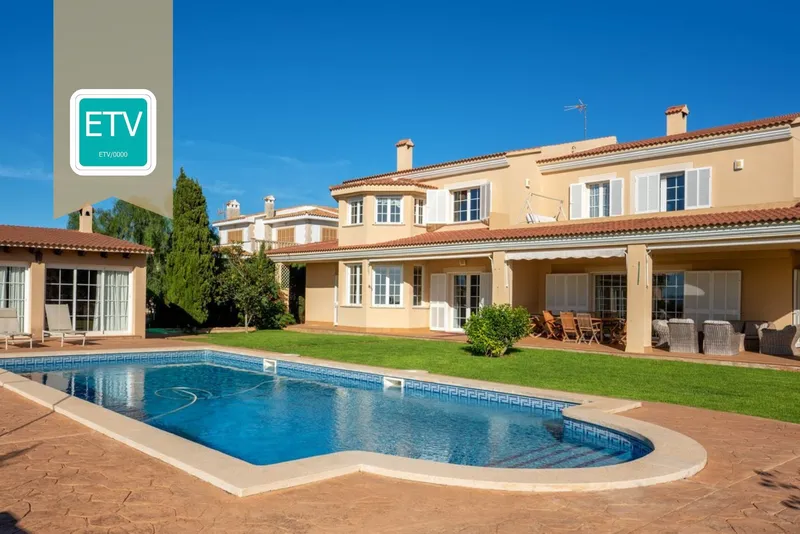Spacious villa for sale in Sa Torre with vacation rental license, sea views & lots of potential — photo 1