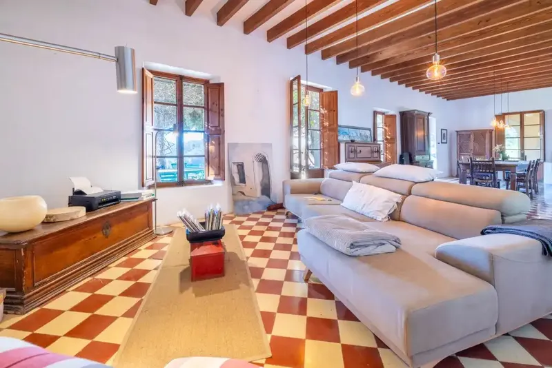 This rustic Mallorcan finca for sale in Andratx is an oasis of tranquility and privacy, and enjoys a privileged location — photo 9