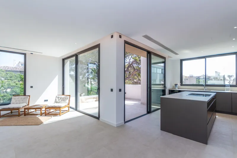 Spectacular penthouse with private terrace and pool in Son Armadams — photo 9