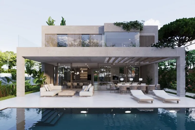 Luxury New Build Sea View Villa for Sale By Bendinat Royal Golf Course — photo 3