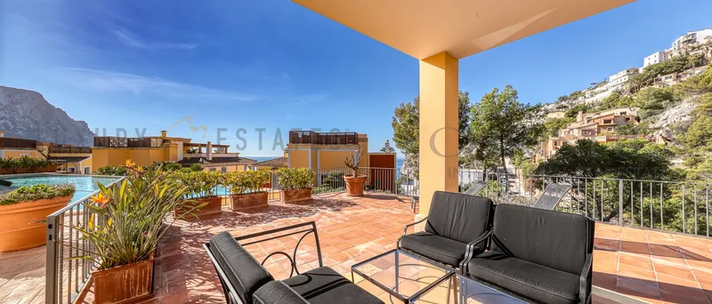 Sea view apartment in Port Andratx with large terrace — photo 5