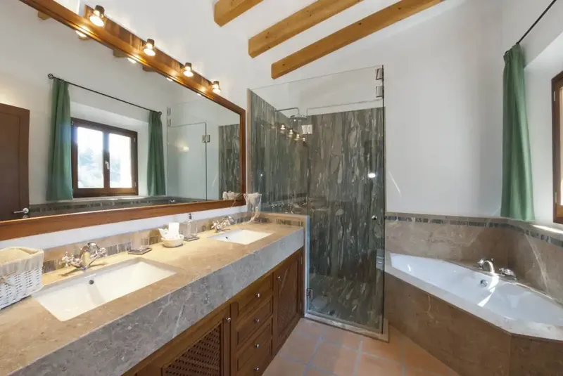 Charming natural stone finca with impressive sea views in a privileged location in Cala Deya — photo 7