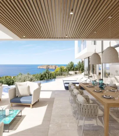 Villa with sea views facing the Malgrats Islands in Santa Ponsa — photo 1