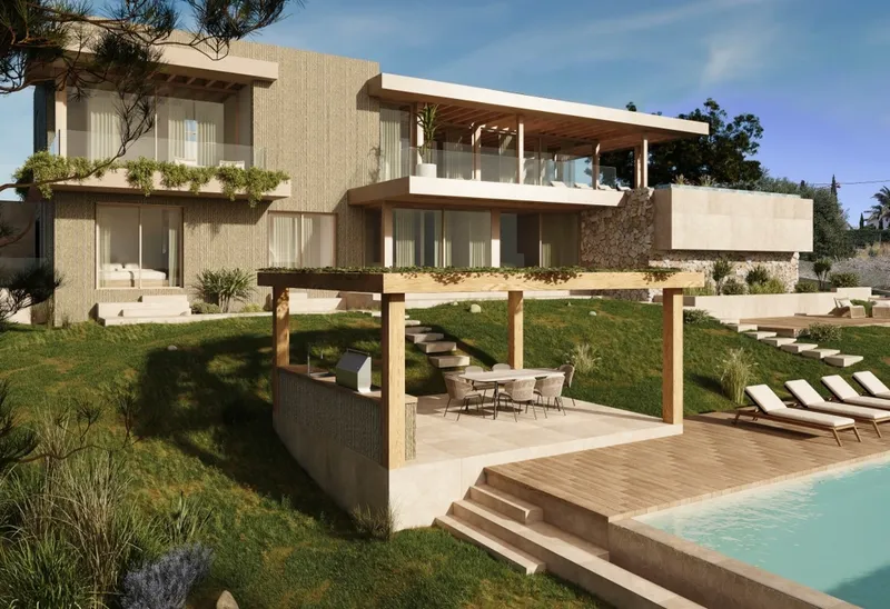 Building project - Villa with sea view in Cala Vinyes in Calvià — photo 3