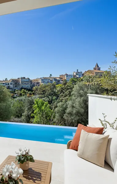 Exclusive designer village house, new build in Campanet with views of the Serra de Tramuntana — photo 1