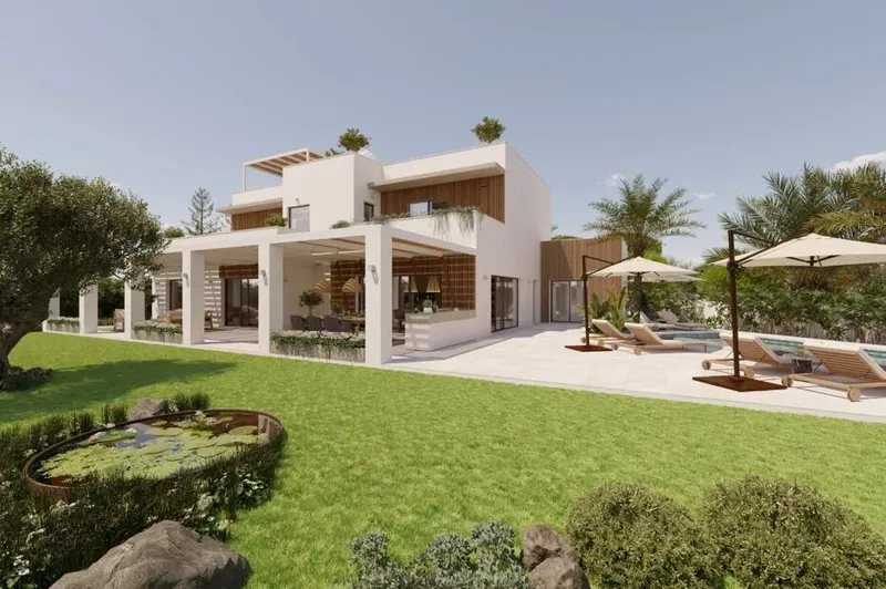 230m² villa with 5 rooms, pool and sea views for sale — photo 1
