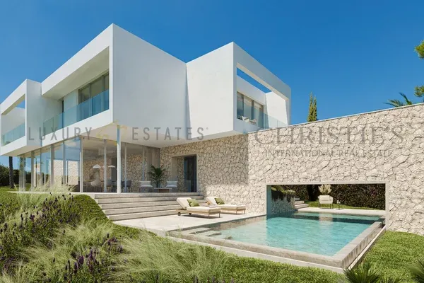 Modern new build villa in Sol de Mallorca with partial sea views — photo 2