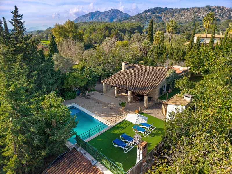 Finca in Pollença of 138 m2 with pool, ETV and independent apartment — photo 2