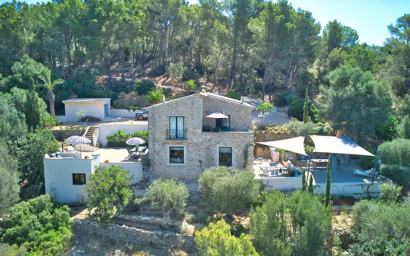 Renovated finca with stone facade in a dreamlike, quiet location in the mountains of Calvia — photo 1