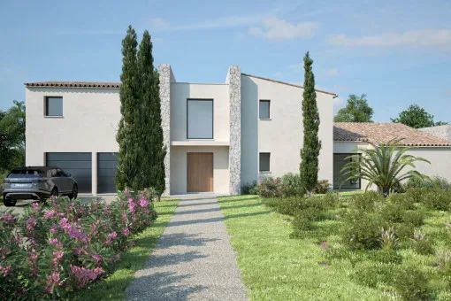 Campos: Modern, spacious exclusive building plot with approved project in a quiet top location between Llucmajor and Campos — photo 9