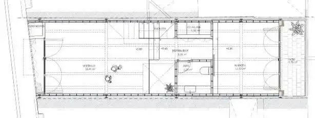Building with construction license for a duplex with garage on ground floor, on first floor a room — photo 7