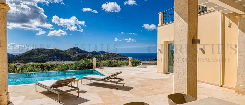 Modern Mediterranean villa in Port Andratx with panoramic sea views — photo 6