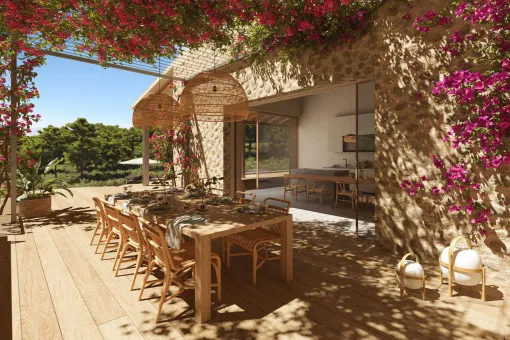 Santa Maria del Cami, new-build finca with views of the Tramuntana mountains and the sea near Santa Maria — photo 5