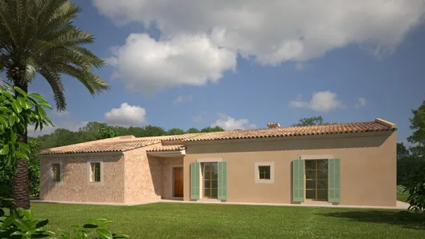 Modern finca for rent with pool and views of the church of Porreres — photo 7