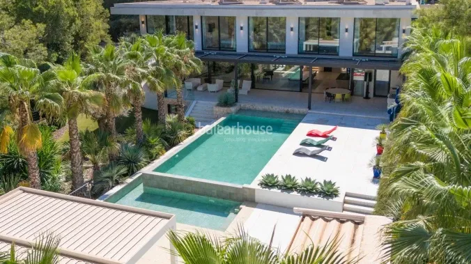 Stunning Moderna villa with swimming pools, garden and splendid terraces in Nova Santa Ponsa — photo 2