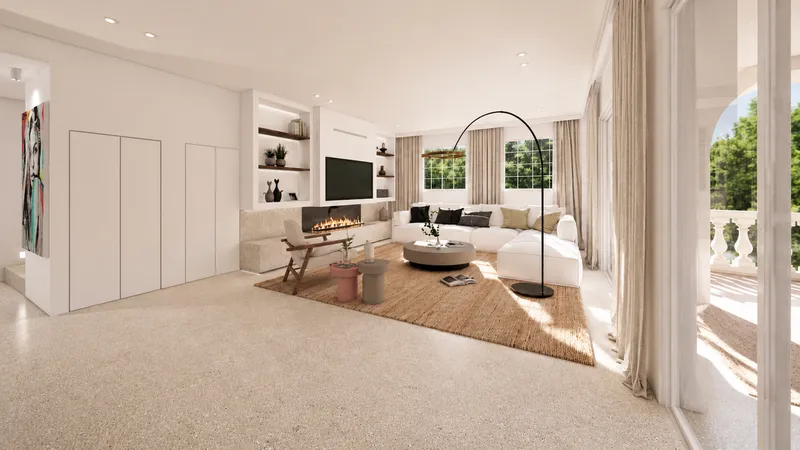 Luxurious penthouse with a rooftop terrace, second from the beach in Nova Santa Ponsa — photo 3