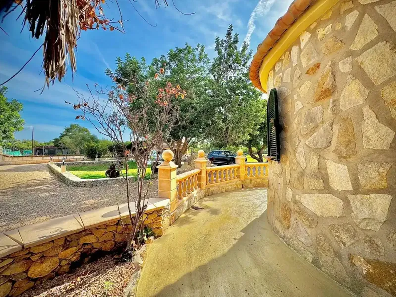 Casa rústica Mallorquina con vistas a la Serra de Tramuntana – Búger (Mallorca). — photo 1