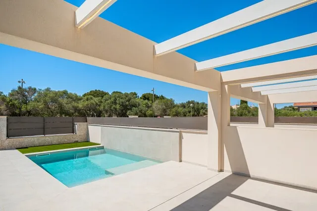 Modern new villa with pool for sale close to Sa Rapita coast, Mallorca — photo 2