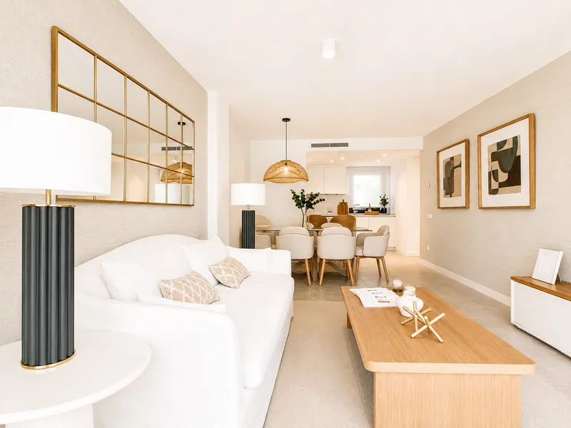 New modern apartment with garden near the beach in Palmanova — photo 9