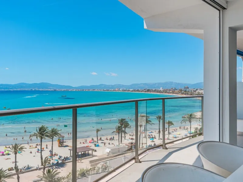 Luxury apartment on the seafront with panoramic views over Playa de Palma. - Playa de Palma - 3 Bedrooms, 125 m² — photo 2