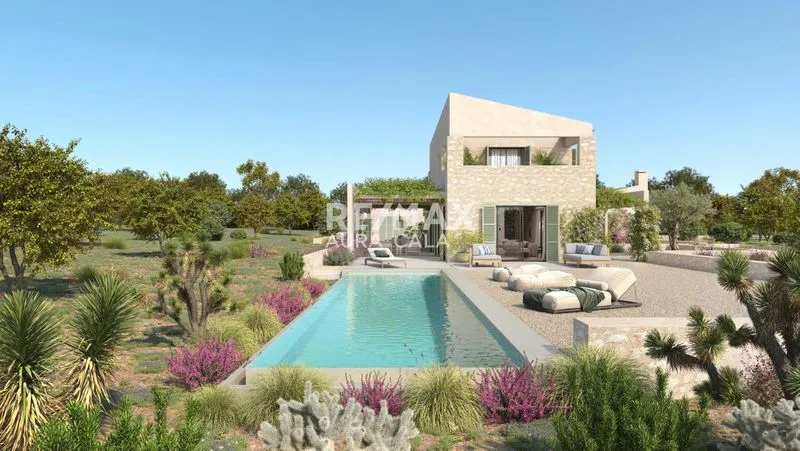 Land with magnificent project near Manacor — photo 1