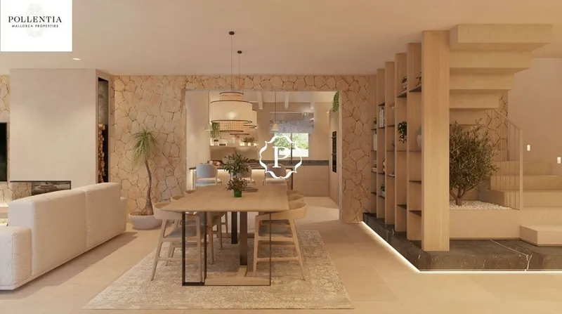 Country home project for sale in Sineu, with pool and gardens — photo 2