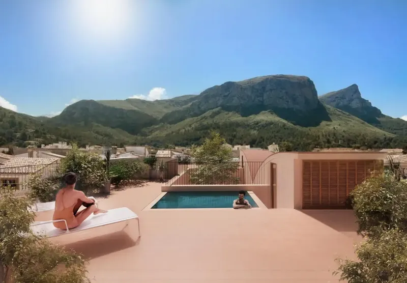 This attractive newly built home is located in one of the most appreciated areas of Colònia de Sant Pere, an environment that — photo 1