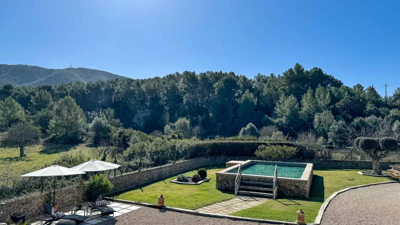 Mediterranean finca with panoramic views and guest house — photo 4