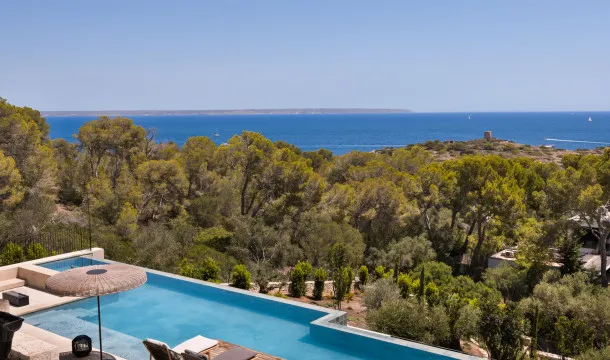 Exclusive villa with unbeatable sea views and large garden in old Bendinat — photo 6