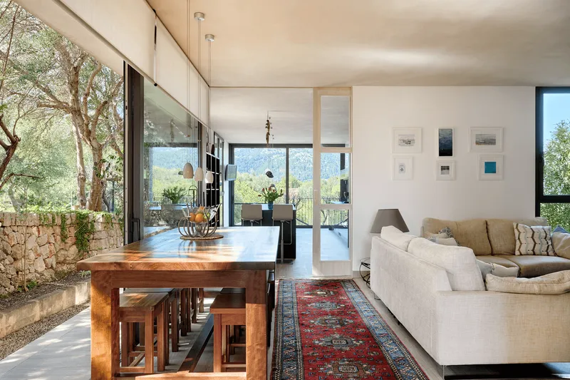 Terraced house with pool, garden, and mountain views in Campanet — photo 6