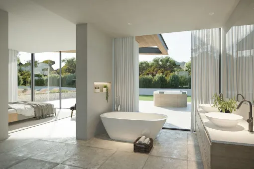 Santa Ponsa, Luxurious bright newly built villa with pool in Santa Ponsa — photo 7
