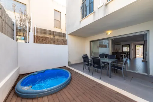 Colonia de Sant Pere: terraced house with 360° views and jacuzzi, a few meters from the sea — photo 4