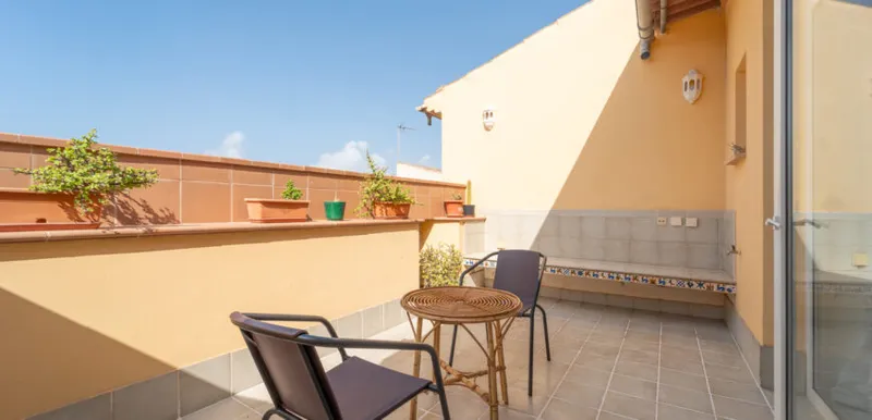 Flat for rent in Ses Salines, furnished and with large terrace — photo 1