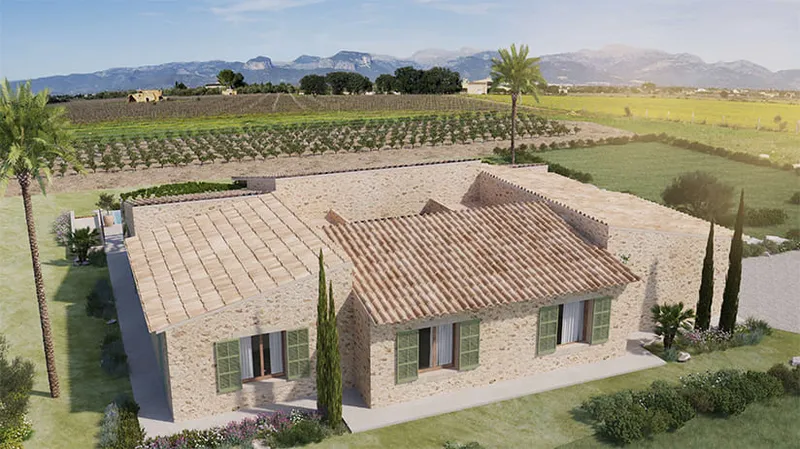 Luxury estate with new villa and vineyards in Sencelles — photo 6