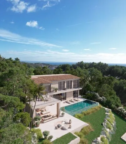 Spectacular villa with sea views in the hills of Costa d'en Blanes — photo 1