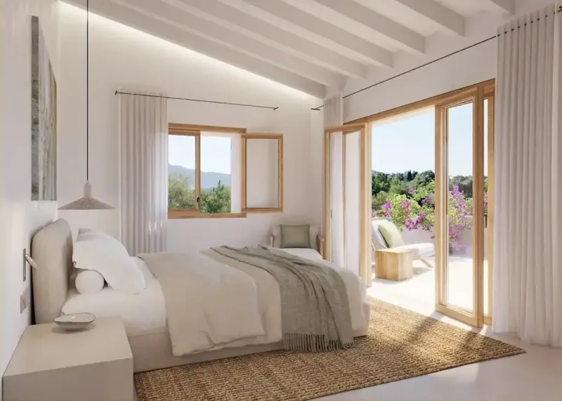 Country villa under construction available for purchase in Son Servera, with pool, terraces and sea views. The plot — photo 9