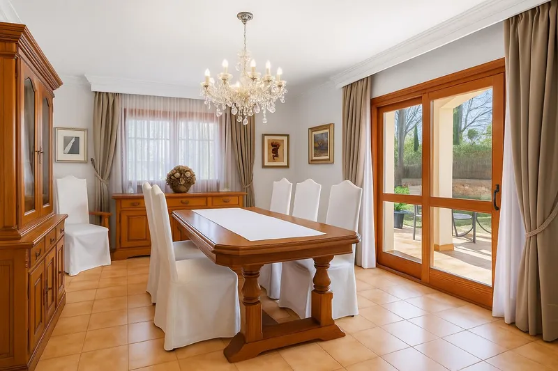 Charming Mediterranean-style villa for sale in Santa Ponsa with private pool and garden — photo 4