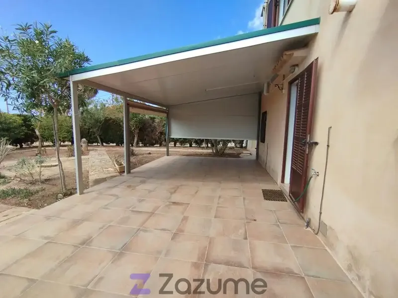 Zazume brings you this spectacular detached exterior house with private garden, terrace, sea views and air conditioning in Ses Salines — photo 6